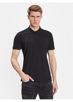 Hugo Polo 50489905 Czarny Regular Fit ze sklepu MODIVO w kategorii T-shirty męskie - zdjęcie 182701784