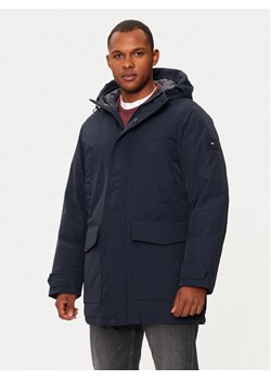 Tommy Hilfiger Kurtka puchowa Rockie MW0MW36595 Granatowy Regular Fit ze sklepu MODIVO w kategorii Kurtki męskie - zdjęcie 182701802