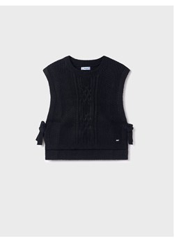 Mayoral Sweter 7.314 Czarny Regular Fit ze sklepu MODIVO w kategorii Kamizelki dziewczęce - zdjęcie 182702000