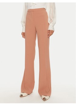 PINKO Spodnie materiałowe Hulka 100054 7624 Brązowy Regular Fit ze sklepu MODIVO w kategorii Spodnie damskie - zdjęcie 182702093