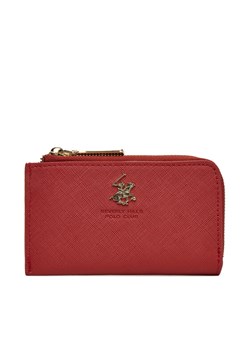 Beverly Hills Polo Club Portfel damski BHPC-W1-001-SS25 Czerwony ze sklepu MODIVO w kategorii Etui - zdjęcie 182702193
