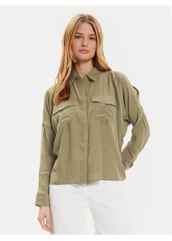DKNY Koszula P4DM8X00 Zielony Regular Fit ze sklepu MODIVO w kategorii Koszule damskie - zdjęcie 182702214