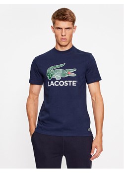 Lacoste T-Shirt TH1285 Granatowy Regular Fit ze sklepu MODIVO w kategorii T-shirty męskie - zdjęcie 182702281