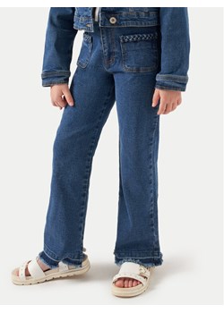 Mayoral Jeansy 06510 Niebieski Regular Fit ze sklepu MODIVO w kategorii Spodnie dziewczęce - zdjęcie 182702290