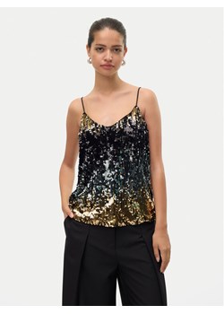 Vero Moda Top Ria 10317314 Czarny Regular Fit ze sklepu MODIVO w kategorii Bluzki damskie - zdjęcie 182702301