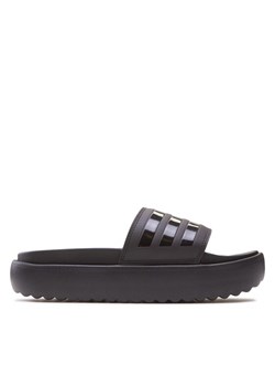 adidas Klapki Adilette Platform Slides HQ6179 Czarny ze sklepu MODIVO w kategorii Klapki damskie - zdjęcie 182702304
