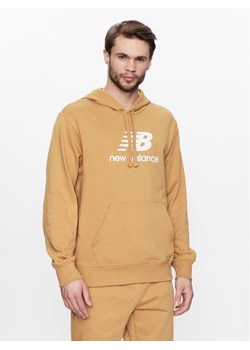 New Balance Bluza MT31537 Pomarańczowy Relaxed Fit ze sklepu MODIVO w kategorii Bluzy męskie - zdjęcie 182702431