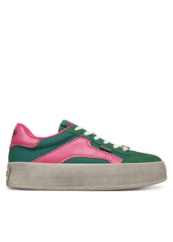 Buffalo Sneakersy Cajo 1636444 Zielony ze sklepu MODIVO w kategorii Buty sportowe damskie - zdjęcie 182702520