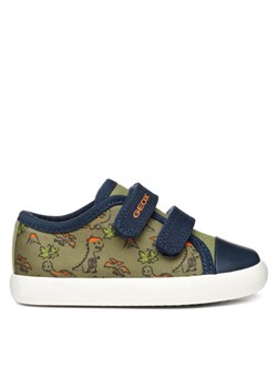Geox Sneakersy B Gisli B451NB 000AW C3012 M Khaki ze sklepu MODIVO w kategorii Buty sportowe dziecięce - zdjęcie 182702534