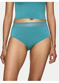 Triumph Figi klasyczne Feel Of Modal 10214399 Turkusowy ze sklepu MODIVO w kategorii Majtki damskie - zdjęcie 182702561
