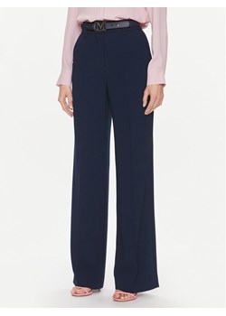 Marciano Guess Spodnie materiałowe Moira 4RGB05 7000A Granatowy Wide Leg ze sklepu MODIVO w kategorii Spodnie damskie - zdjęcie 182702580