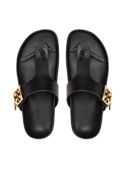 Tory Burch Japonki Mellow Thong Sandal 155190 Czarny ze sklepu MODIVO w kategorii Klapki damskie - zdjęcie 182702621