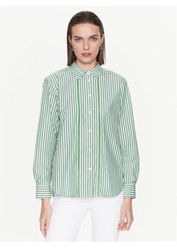 Tommy Hilfiger Koszula WW0WW37996 Zielony Relaxed Fit ze sklepu MODIVO w kategorii Koszule damskie - zdjęcie 182702652