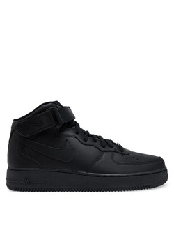 Nike Sneakersy Air Force 1 '07 Mid CW2289 001 Czarny ze sklepu MODIVO w kategorii Buty sportowe męskie - zdjęcie 182702672