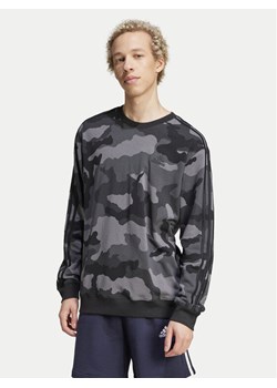 adidas Bluza Seasonal Essentials Camouflage IY6633 Szary Regular Fit ze sklepu MODIVO w kategorii Bluzy męskie - zdjęcie 182702700