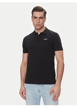 SCHOTT N.Y.C. Polo PSCASUAL Czarny Regular Fit ze sklepu MODIVO w kategorii T-shirty męskie - zdjęcie 182702940
