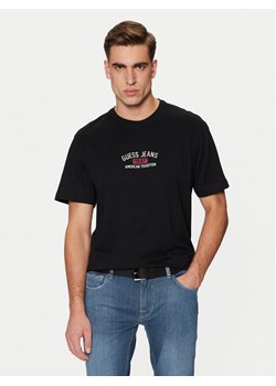 Guess Jeans T-Shirt M5RI77 K8FQ4 Czarny Regular Fit ze sklepu MODIVO w kategorii T-shirty męskie - zdjęcie 182703050