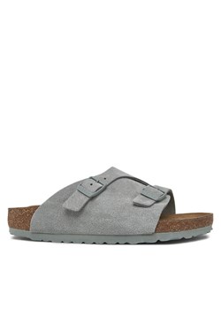 Birkenstock Klapki Zürich 1029166 Zielony ze sklepu MODIVO w kategorii Klapki damskie - zdjęcie 182703093