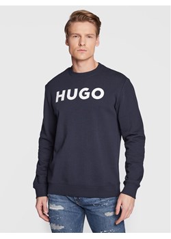 Hugo Bluza Dem 50477328 Granatowy Regular Fit ze sklepu MODIVO w kategorii Bluzy męskie - zdjęcie 182703160