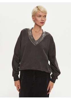 PINKO Bluza Raboni 104458 A297 Szary Regular Fit ze sklepu MODIVO w kategorii Bluzy damskie - zdjęcie 182703240