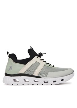 Rieker Sneakersy M6061-52 Zielony ze sklepu MODIVO w kategorii Buty sportowe damskie - zdjęcie 182703372