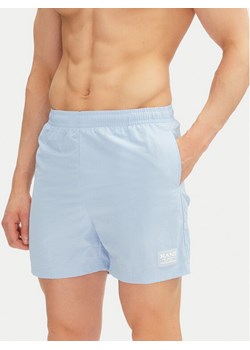 Karl Kani Szorty kąpielowe Retro Trademark 60550027 Błękitny Regular Fit - id: 0000305293428 - marki Karl Kani - 182703413 Karl Kani Szorty kąpielowe Retro Trademark 60550027 Błękitny Regular Fit ze sklepu MODIVO w kategorii Kąpielówki - zdjęcie 182703413