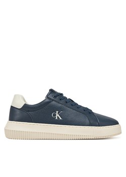 Calvin Klein Jeans Sneakersy Chunky Cupsole Lth Mg Tc YM0YM01198 Granatowy ze sklepu MODIVO w kategorii Buty sportowe męskie - zdjęcie 182703421
