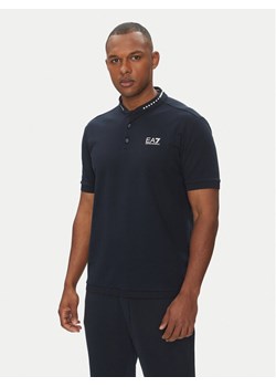 EA7 Emporio Armani Polo 7M000183 AF13511 UB102 Granatowy Regular Fit ze sklepu MODIVO w kategorii T-shirty męskie - zdjęcie 182703501