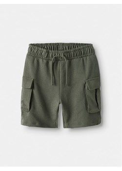 NAME IT Szorty sportowe Mollie 13240449 Zielony Regular Fit ze sklepu MODIVO w kategorii Spodenki chłopięce - zdjęcie 182703601