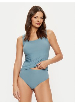 Chantelle Top Soft Stretch C26460 Szary Slim Fit ze sklepu MODIVO w kategorii Bluzki damskie - zdjęcie 182703802