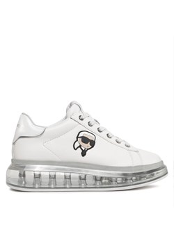 KARL LAGERFELD Sneakersy KL62630N Biały ze sklepu MODIVO w kategorii Buty sportowe damskie - zdjęcie 182703841