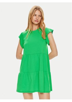 Vila Sukienka letnia Summer 14087541 Zielony Loose Fit ze sklepu MODIVO w kategorii Sukienki - zdjęcie 182703873
