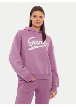 Gant Bluza 4200489 Różowy Loose Fit ze sklepu MODIVO w kategorii Bluzy damskie - zdjęcie 182703933
