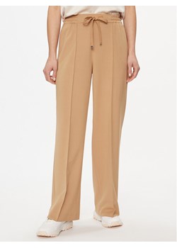 United Colors Of Benetton Spodnie materiałowe 4RGYDF05N Beżowy Regular Fit ze sklepu MODIVO w kategorii Spodnie damskie - zdjęcie 182704270