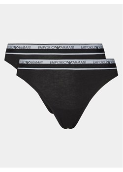 Emporio Armani Underwear Komplet 2 par fig brazylijskich 163337 4R227 00020 Czarny ze sklepu MODIVO w kategorii Majtki damskie - zdjęcie 182704282