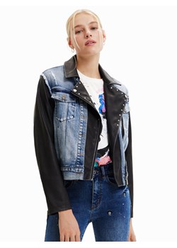 Desigual Kurtka jeansowa 23SWED49 Niebieski Regular Fit ze sklepu MODIVO w kategorii Kurtki damskie - zdjęcie 182704350