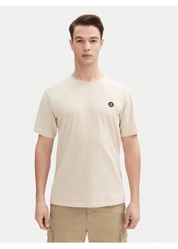 INDICODE T-Shirt Carlsin 41-121 Beżowy Regular Fit ze sklepu MODIVO w kategorii T-shirty męskie - zdjęcie 182704362
