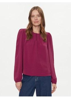 Vero Moda Bluzka 10302546 Fioletowy Regular Fit ze sklepu MODIVO w kategorii Bluzki damskie - zdjęcie 182704483