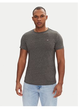 Tommy Jeans T-Shirt Jaspe DM0DM09586 Szary Slim Fit ze sklepu MODIVO w kategorii T-shirty męskie - zdjęcie 182704500