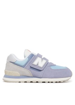 New Balance Sneakersy PV574BLG Fioletowy ze sklepu MODIVO w kategorii Buty sportowe dziecięce - zdjęcie 182704580