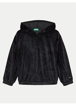 United Colors Of Benetton Bluza 37JBC203V Czarny Relaxed Fit ze sklepu MODIVO w kategorii Bluzy chłopięce - zdjęcie 182704591