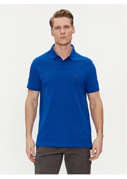 Tommy Hilfiger Polo 1985 MW0MW17770 Niebieski Regular Fit ze sklepu MODIVO w kategorii T-shirty męskie - zdjęcie 182704700