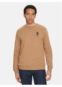 U.S. Polo Assn. Bluza MUP2256 Beżowy Regular Fit ze sklepu MODIVO w kategorii Bluzy męskie - zdjęcie 182704701
