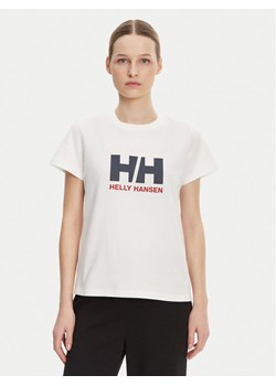 Helly Hansen T-Shirt Logo 54593 Biały Regular Fit ze sklepu MODIVO w kategorii Bluzki damskie - zdjęcie 182704773
