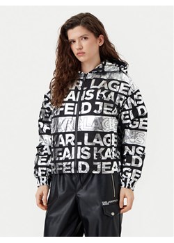 Karl Lagerfeld Jeans Kurtka przejściowa A1W15016 Srebrny Regular Fit ze sklepu MODIVO w kategorii Kurtki damskie - zdjęcie 182704830