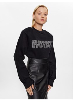 ROTATE Sweter Firm Rhinestone 100115100 Czarny Regular Fit ze sklepu MODIVO w kategorii Swetry damskie - zdjęcie 182704862