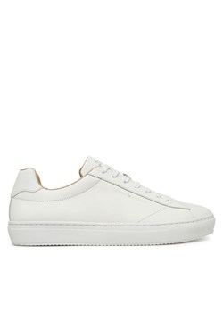 Tommy Hilfiger Sneakersy Premium Cupsole Leather FM0FM05412 Biały ze sklepu MODIVO w kategorii Buty sportowe męskie - zdjęcie 182704974