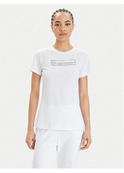 Armani Exchange T-Shirt 3DYT01 YJ3RZ 1000 Biały Regular Fit ze sklepu MODIVO w kategorii Bluzki damskie - zdjęcie 182704982