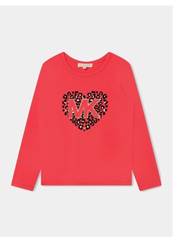 MICHAEL KORS KIDS Bluzka R15202 Różowy Regular Fit ze sklepu MODIVO w kategorii Bluzki dziewczęce - zdjęcie 182705082