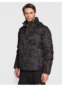 KARL LAGERFELD Kurtka zimowa 505007 524506 Czarny Regular Fit ze sklepu MODIVO w kategorii Kurtki męskie - zdjęcie 182705160
